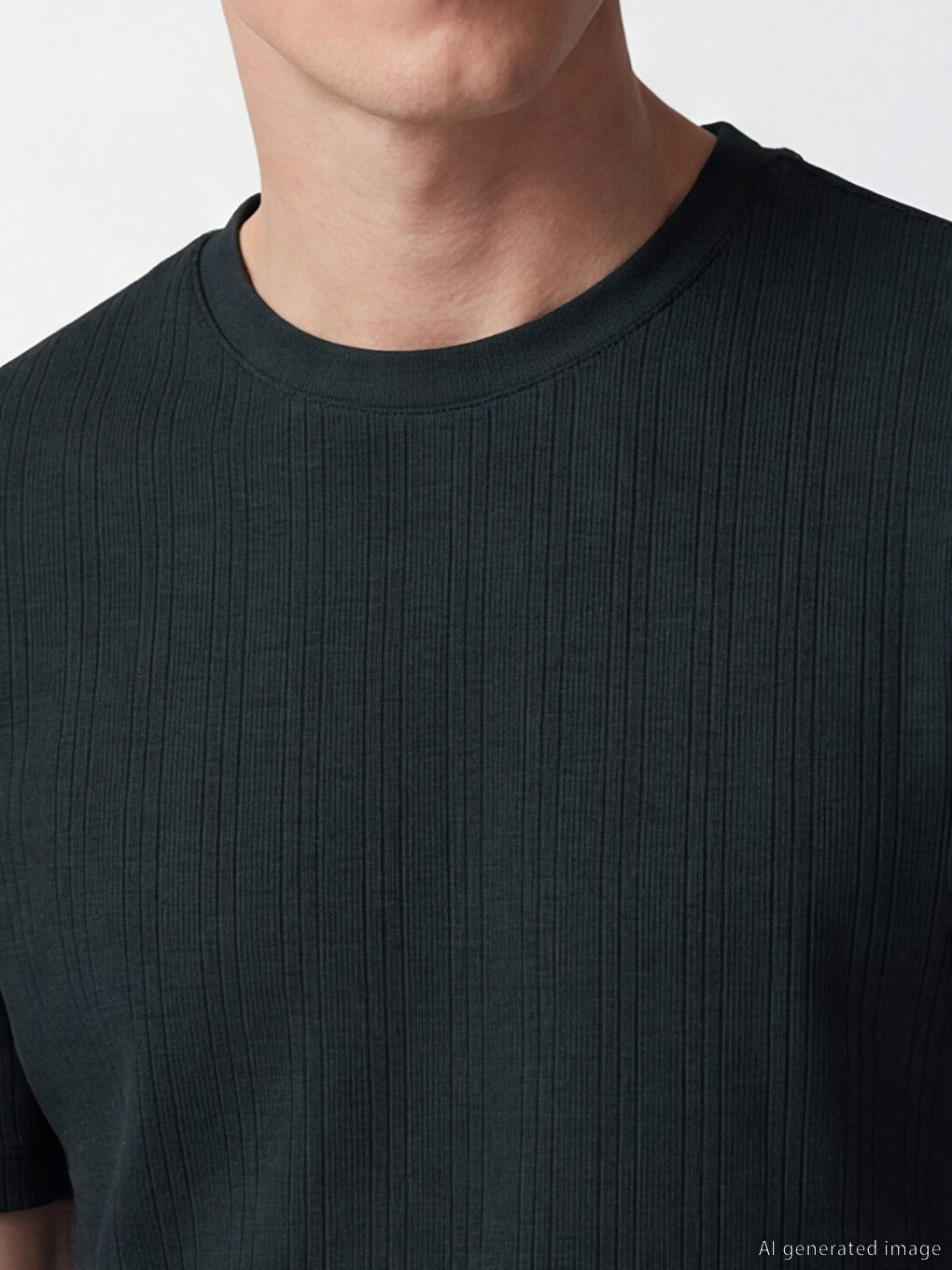 Crew Neck Men's T-Shirt-2