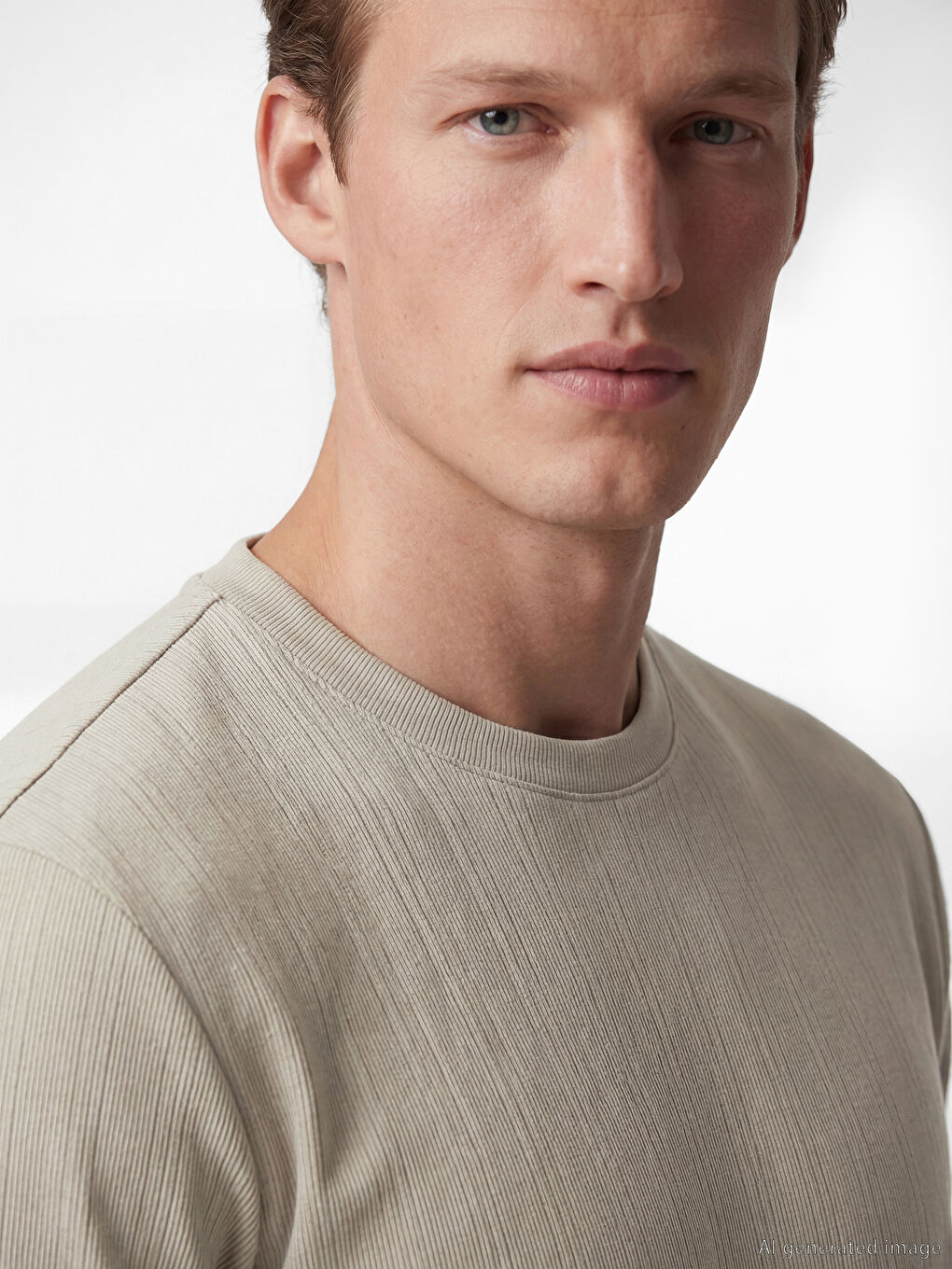 Crew Neck Men's T-Shirt-2