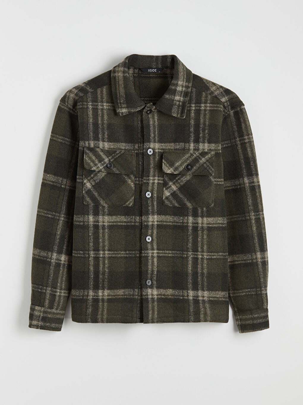 Comfortable Fit Plaid Men's Shirt Jacket