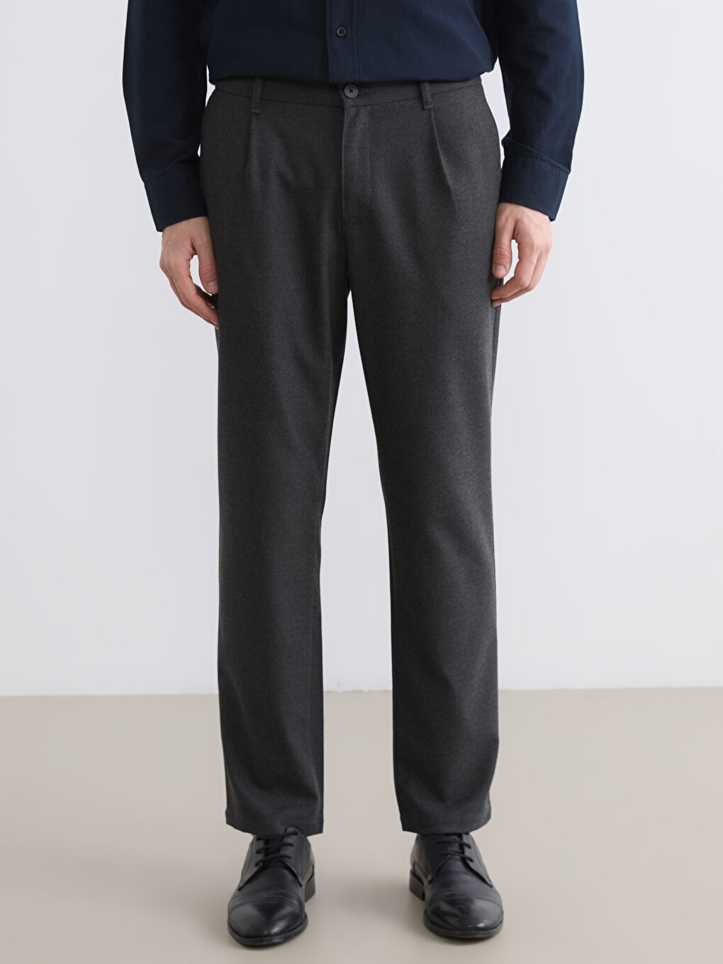 Standard Fit Men's Trousers-3