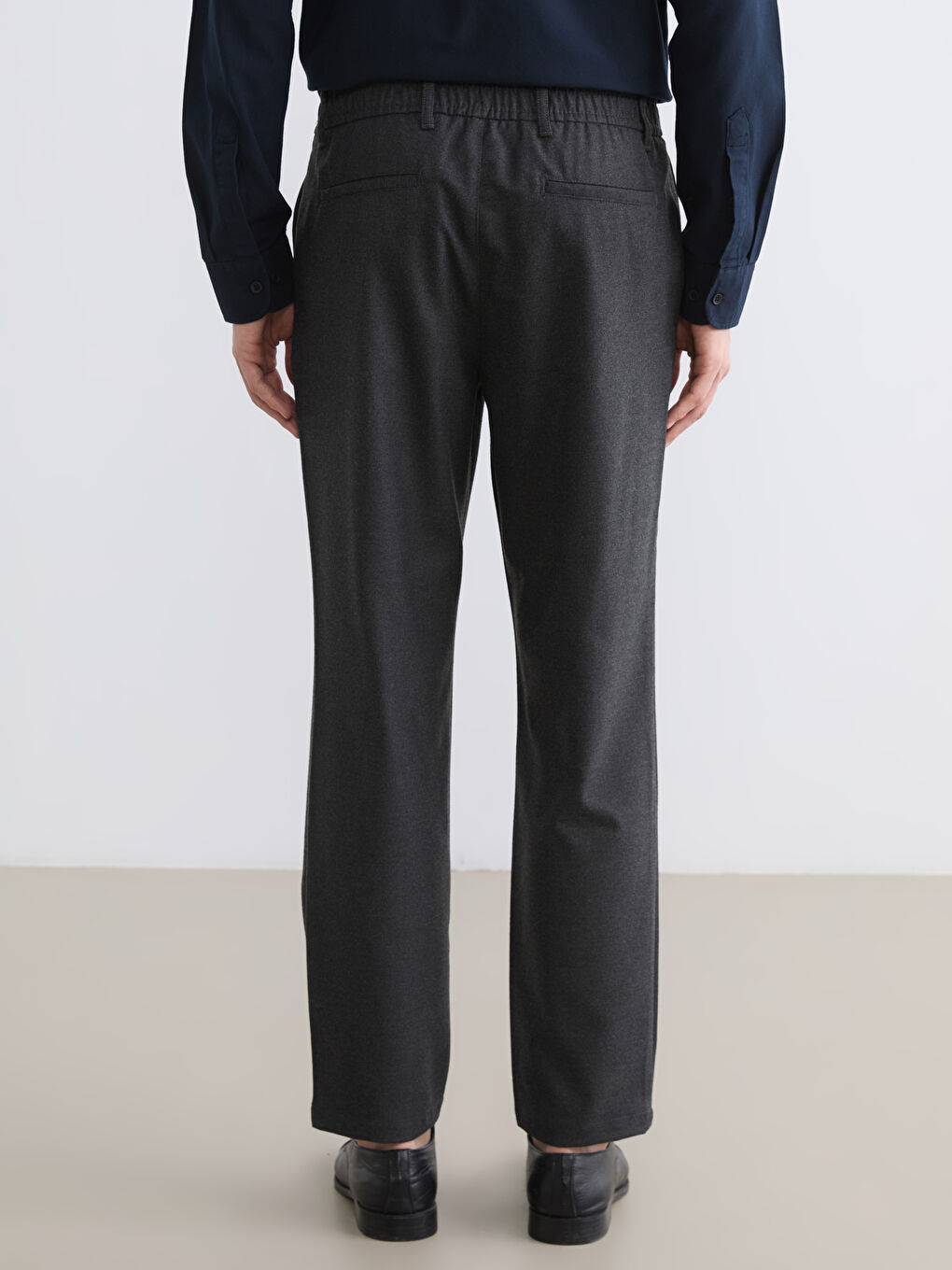 Standard Fit Men's Trousers-5