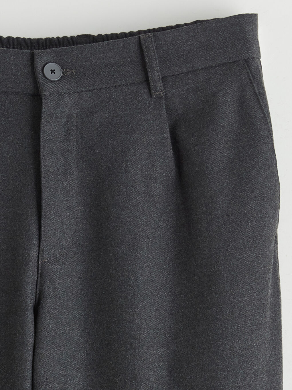 Antrasit Standart Kalıp Erkek Pantolon-1
