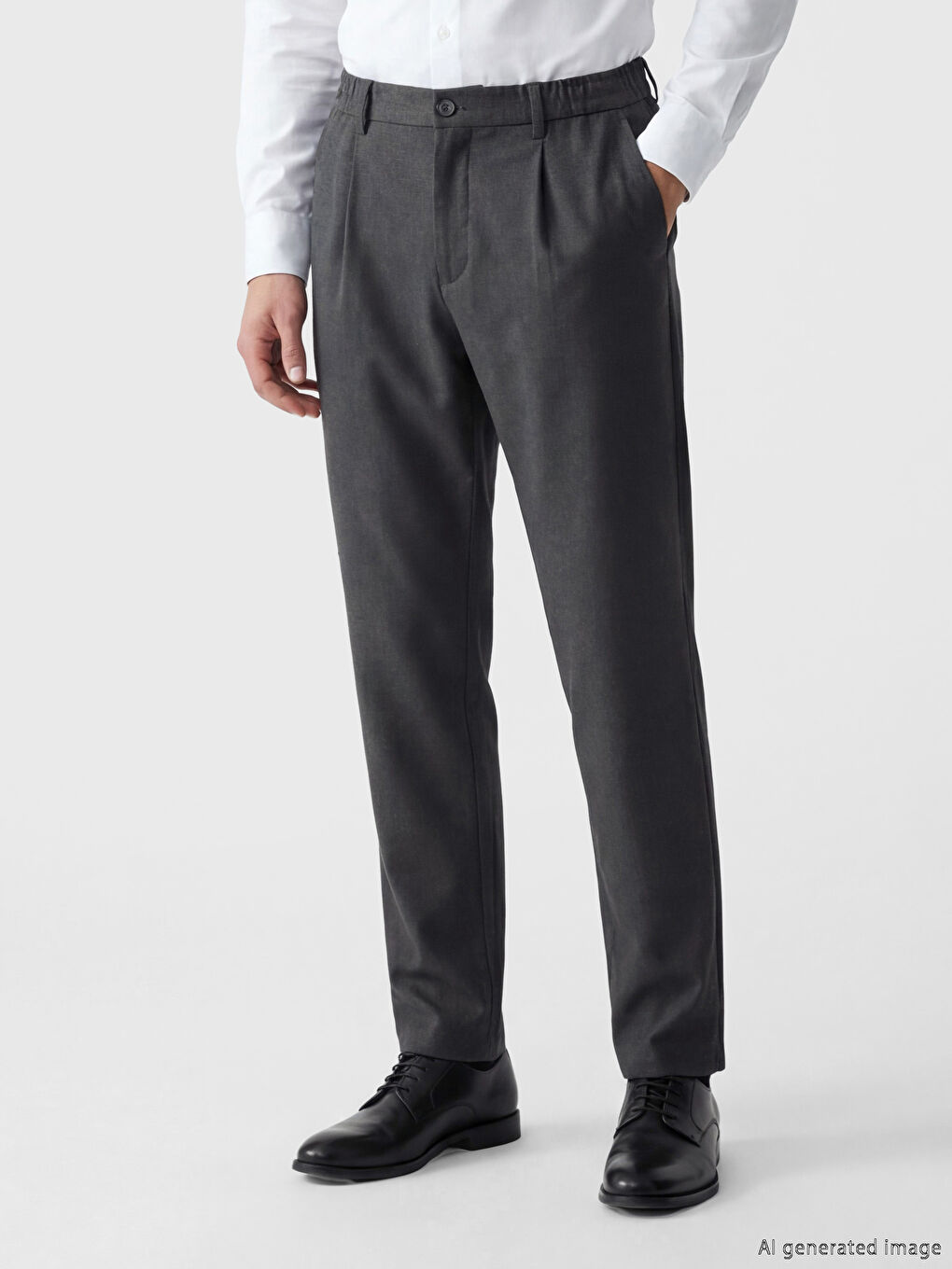 Standard Fit Men's Trousers-1