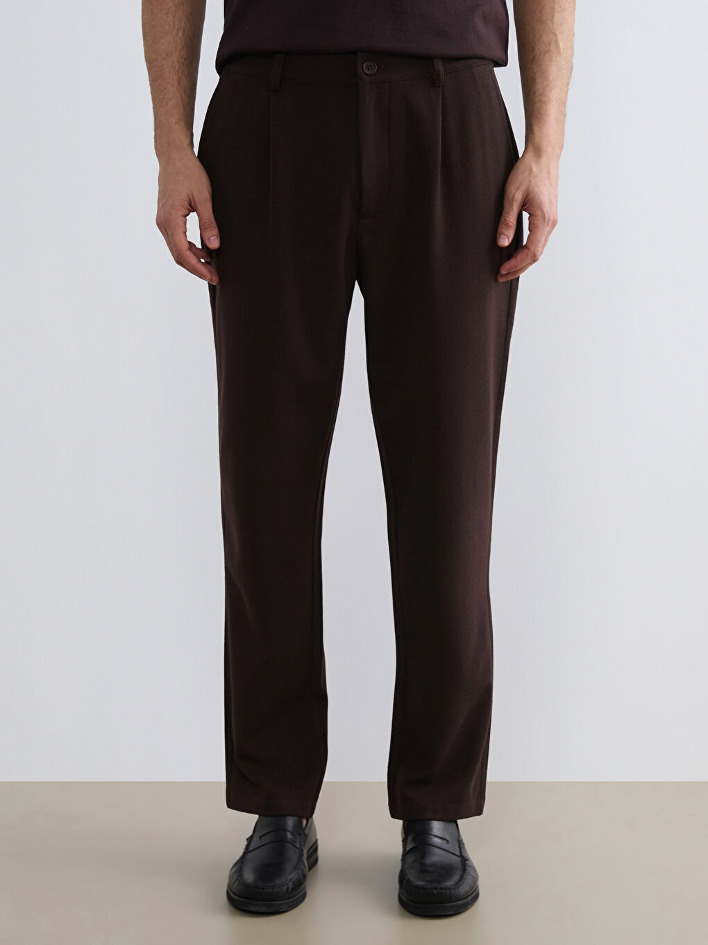 Men's Standard Fit Trousers-1