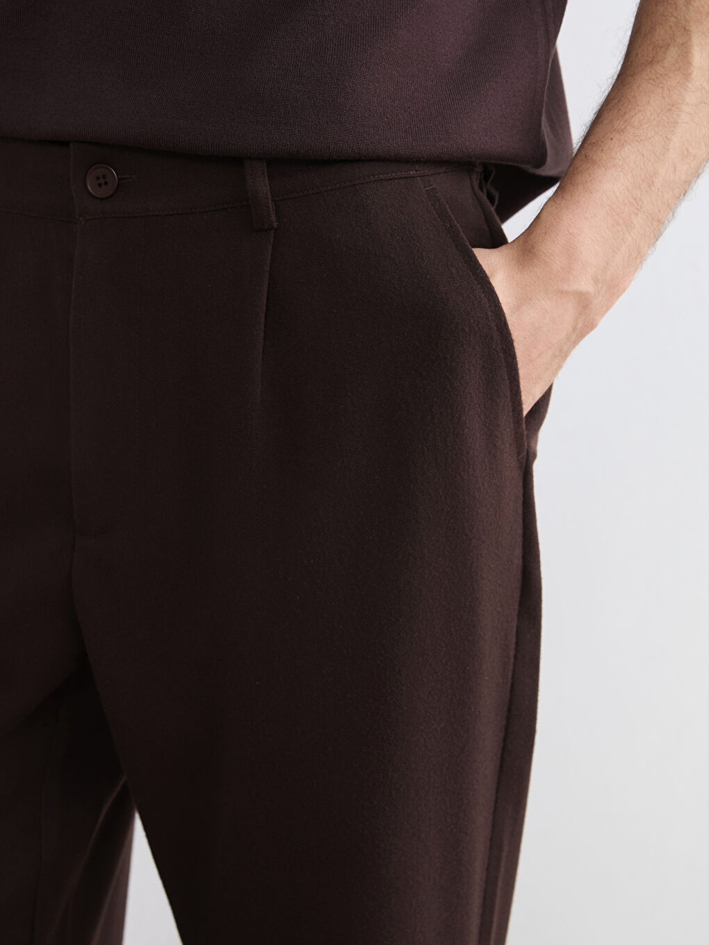 Men's Standard Fit Trousers-2