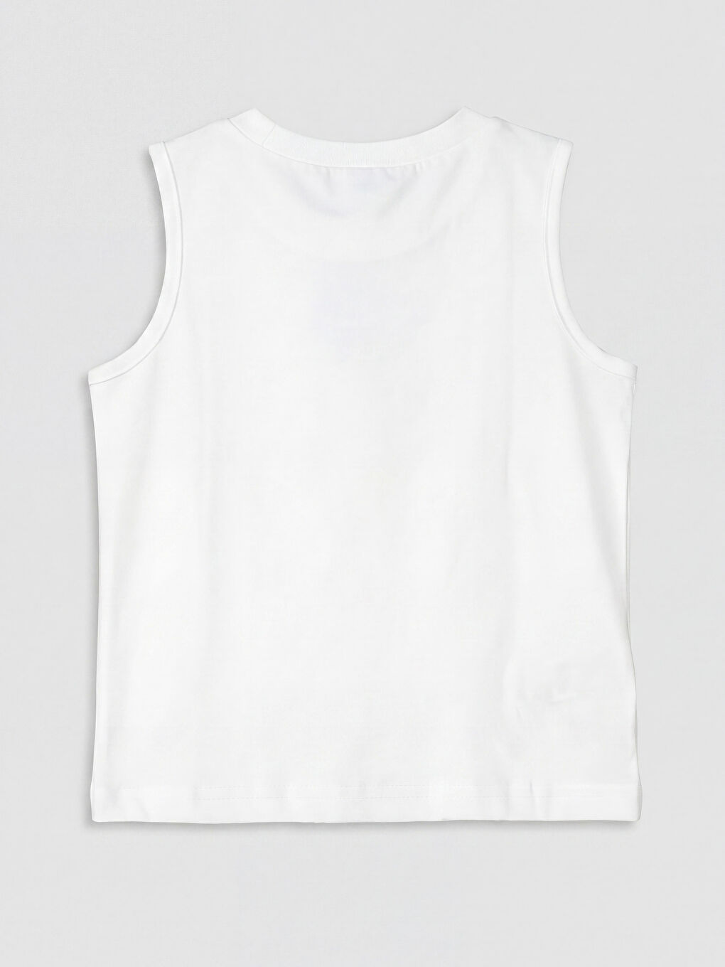 Beyaz California Baskılı Erkek Çocuk Atlet ve Deniz Şortu-2