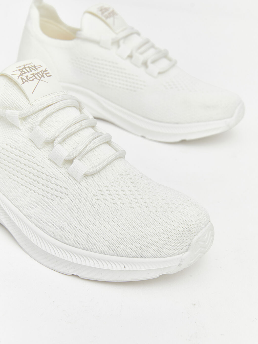 Beyaz File Detaylı Kız Çocuk Spor Ayakkabı-2