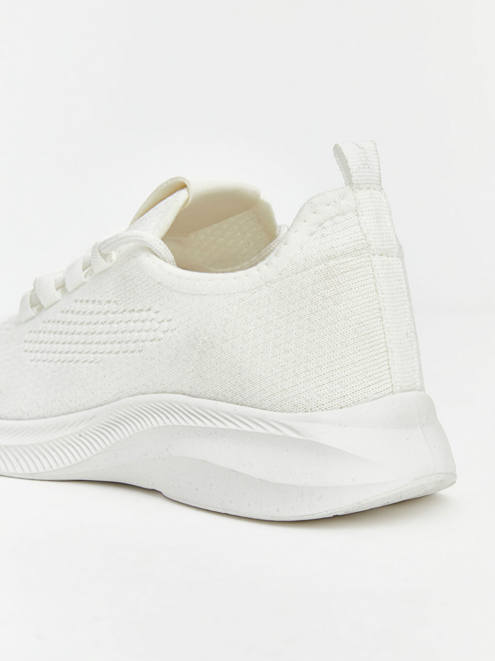 Beyaz File Detaylı Kız Çocuk Spor Ayakkabı-4