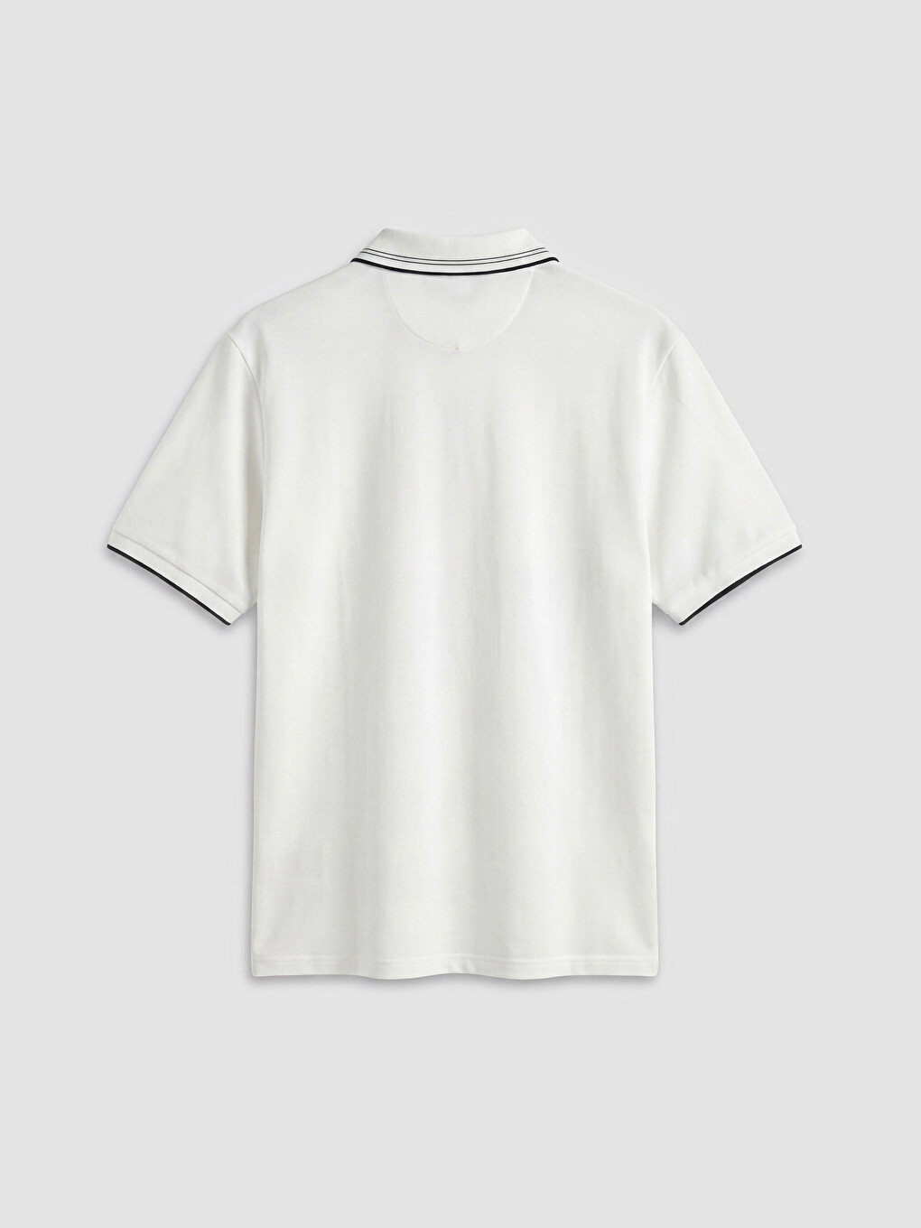 T-shirt Homme Structuré à Col Polo-1