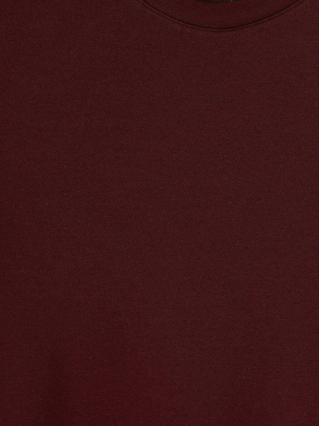 Bordo Loose Fit Basic Dry Touch Tişört-2