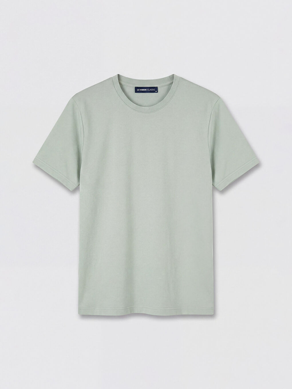 Yeşil Loose Fit Basic Dry Touch Tişört