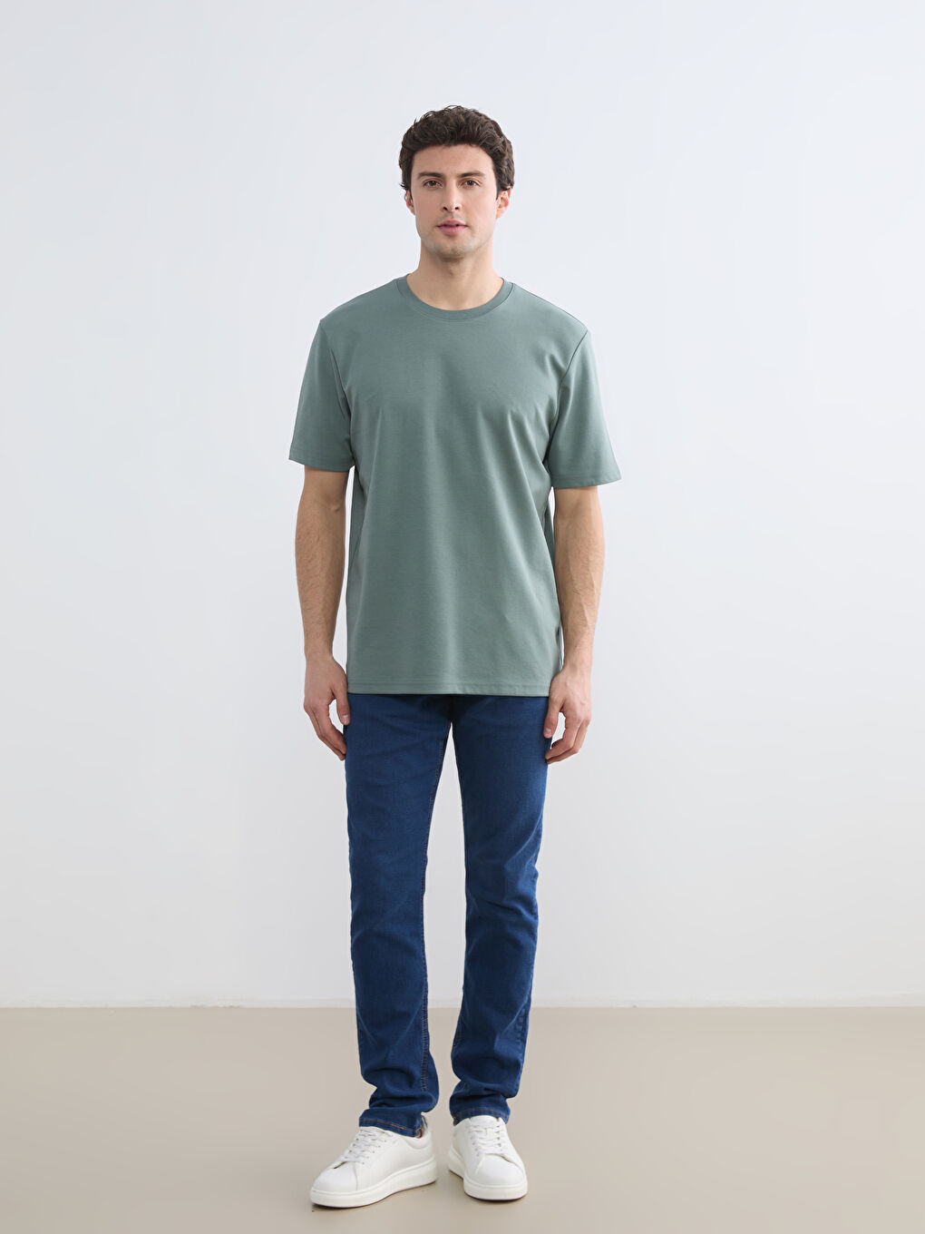 DRY TOUCH Crew Neck Men's T-Shirt-1