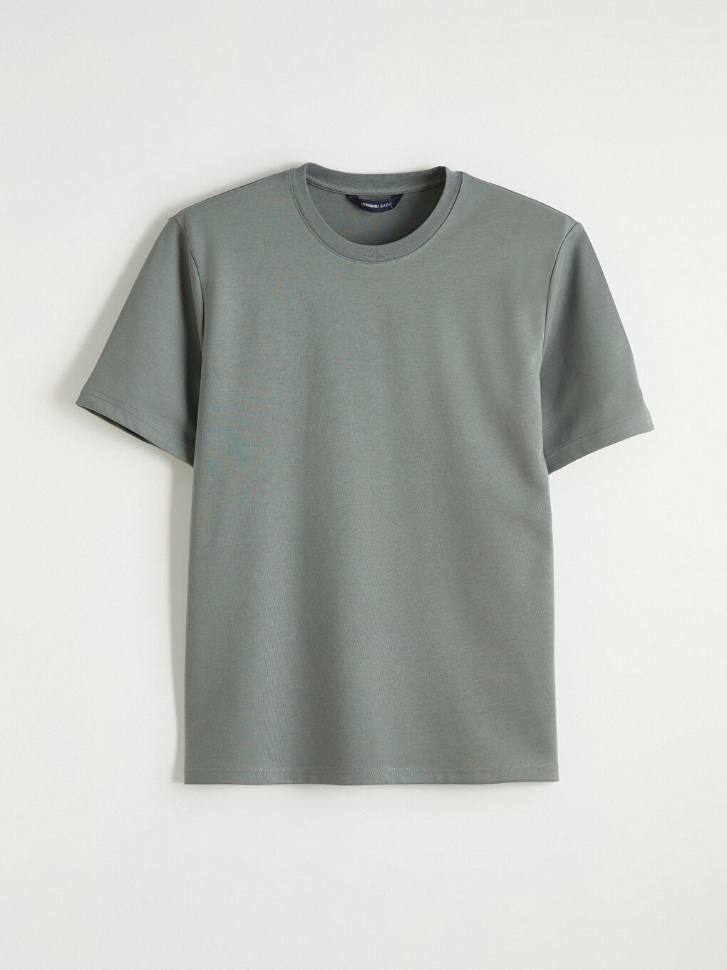 Yeşil Bisiklet Yaka Erkek Tişört