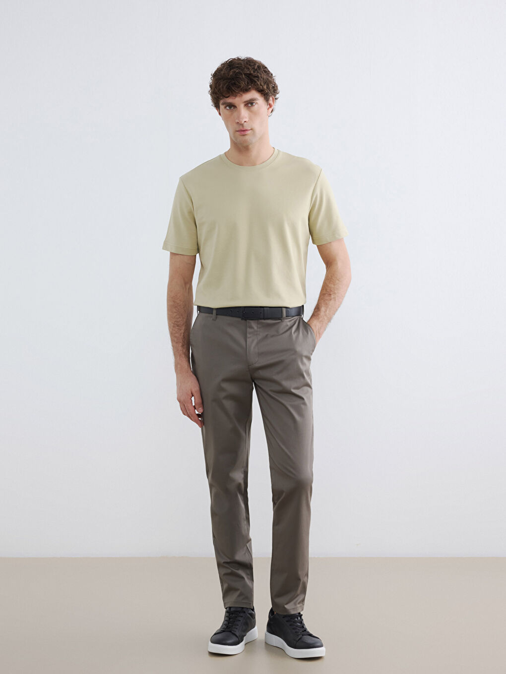 Man BEIGE T-Shirt-1