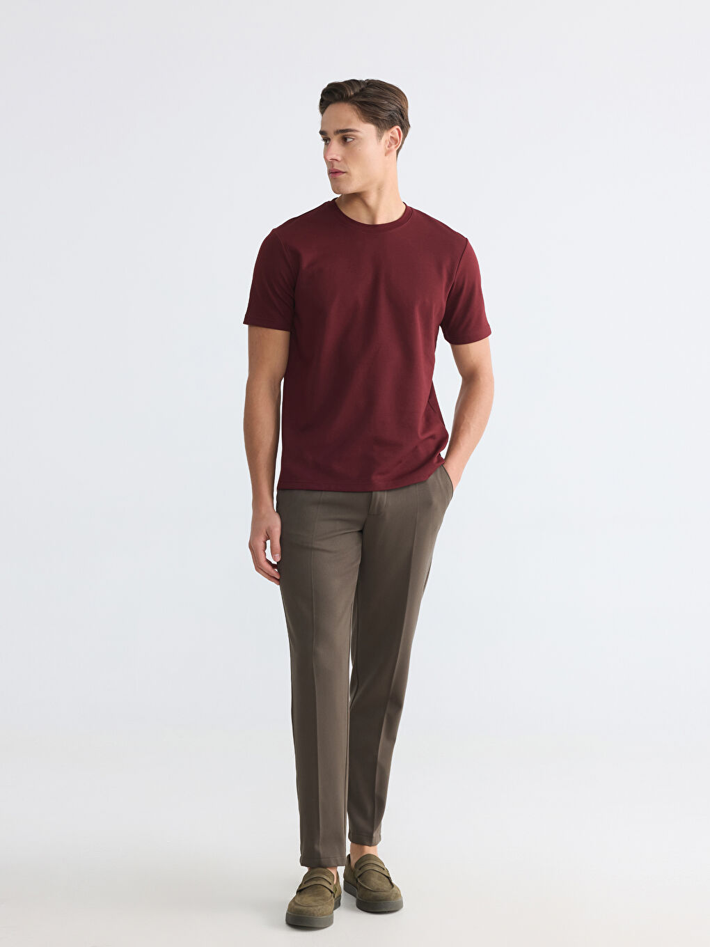 Majica širokog kroja Basic Dry Touch-1