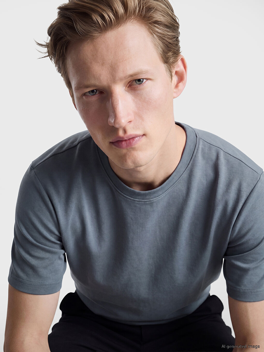 Loose Fit Basic Dry Touch T-Shirt