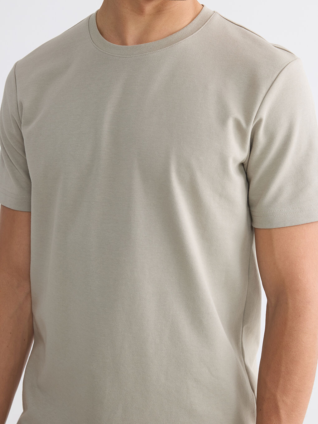 Loose Fit Basic Dry Touch T-Shirt-2