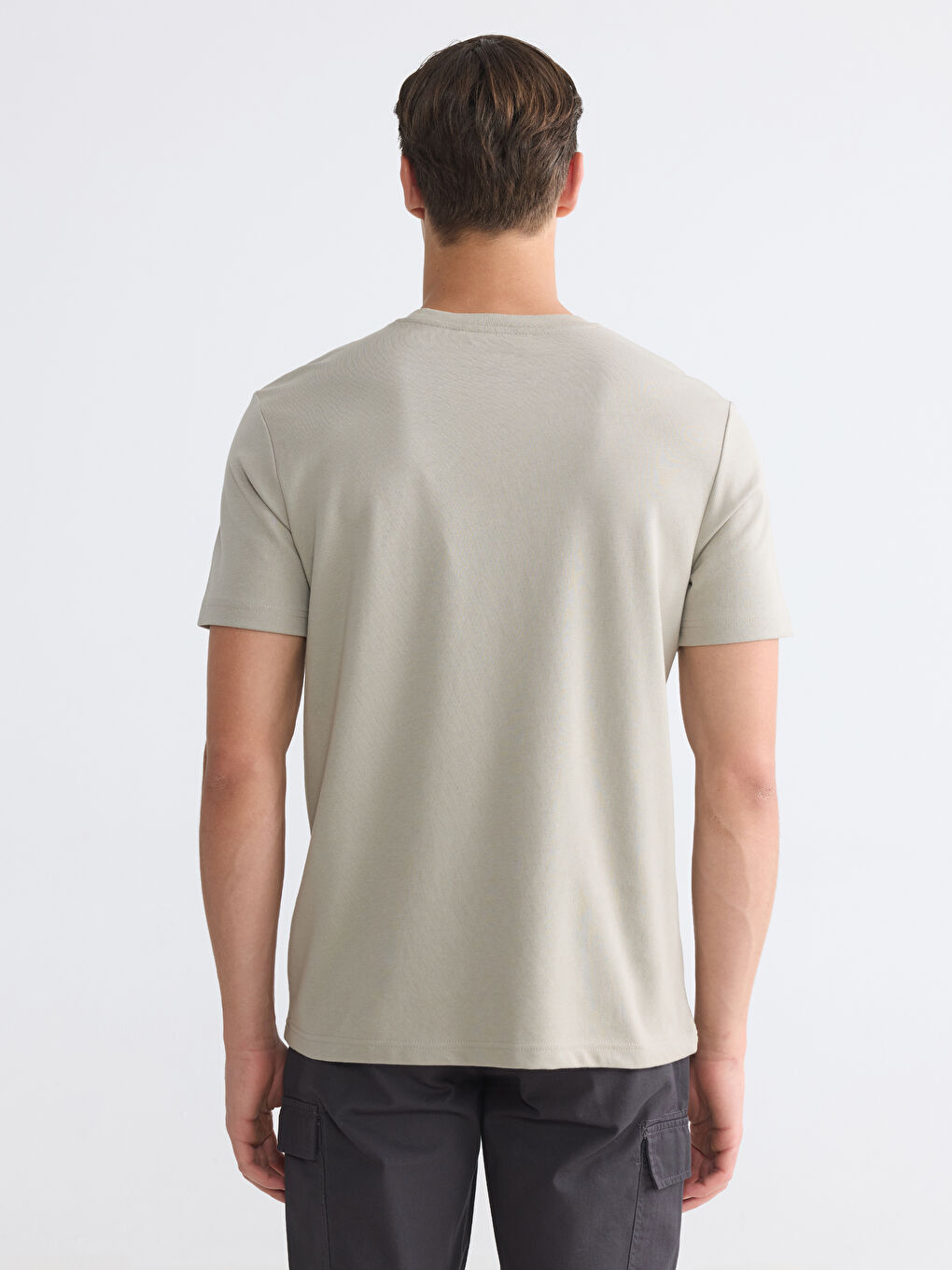Loose Fit Basic Dry Touch T-Shirt-3