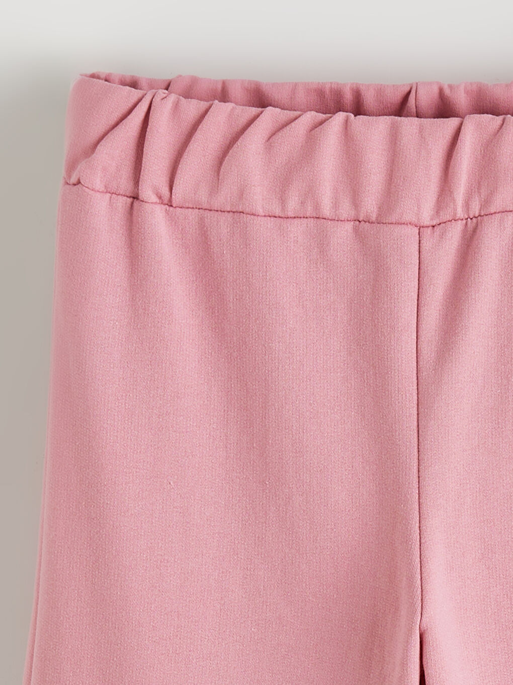 Pembe Kargo Cepli Geniş Paça Kız Çocuk Eşofman Altı-1