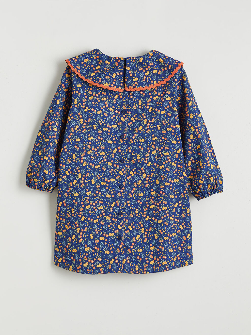 TAMNO PLAVA Haljina Devojka-1