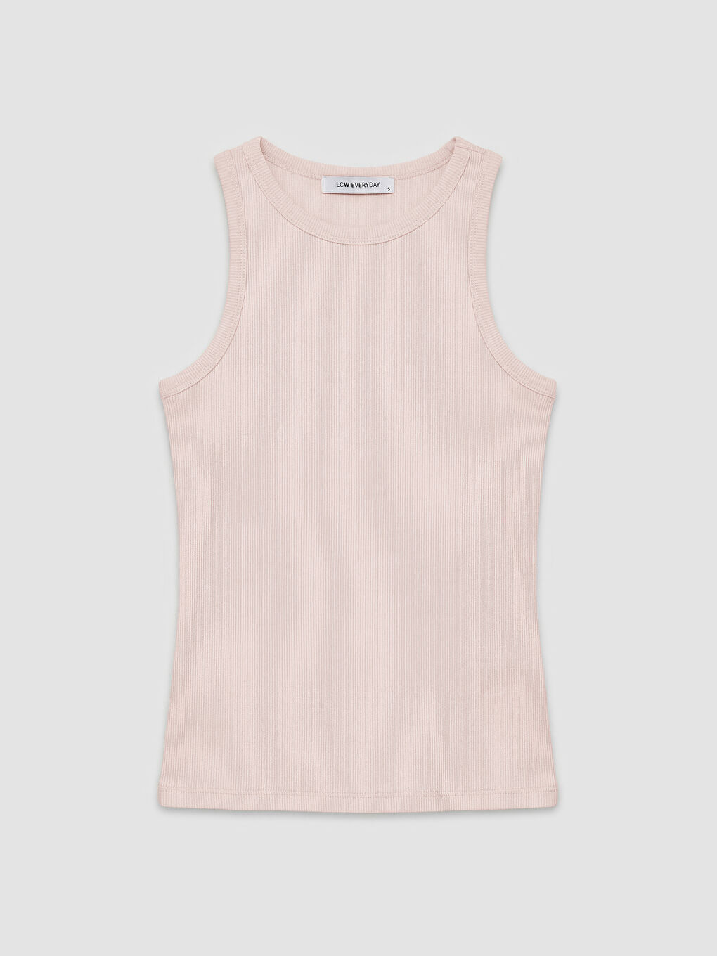 Pembe Bisiklet Yaka Kadın Atlet	-3