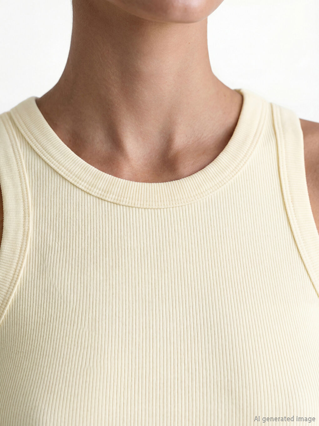 Crew Neck Women's Tank Top-2