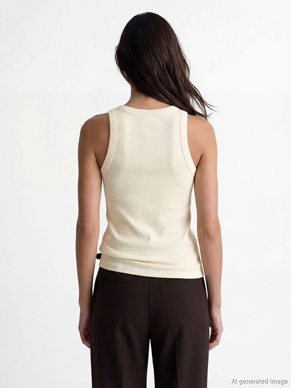 Crew Neck Women's Tank Top-3