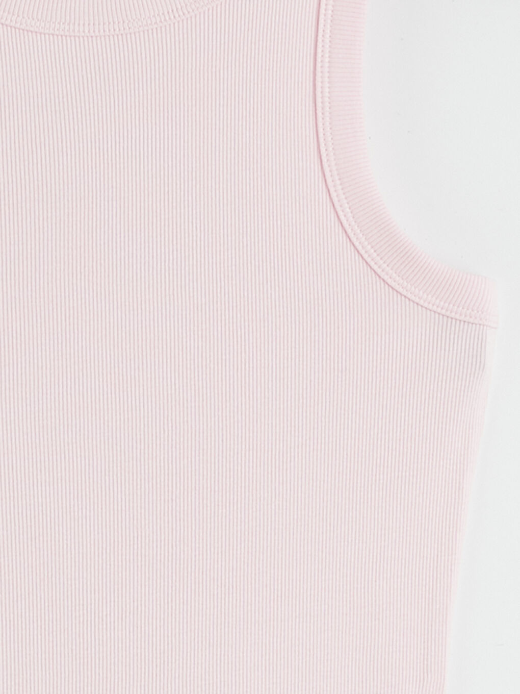 Žena RUŽIČASTA Majica bez rukava-4