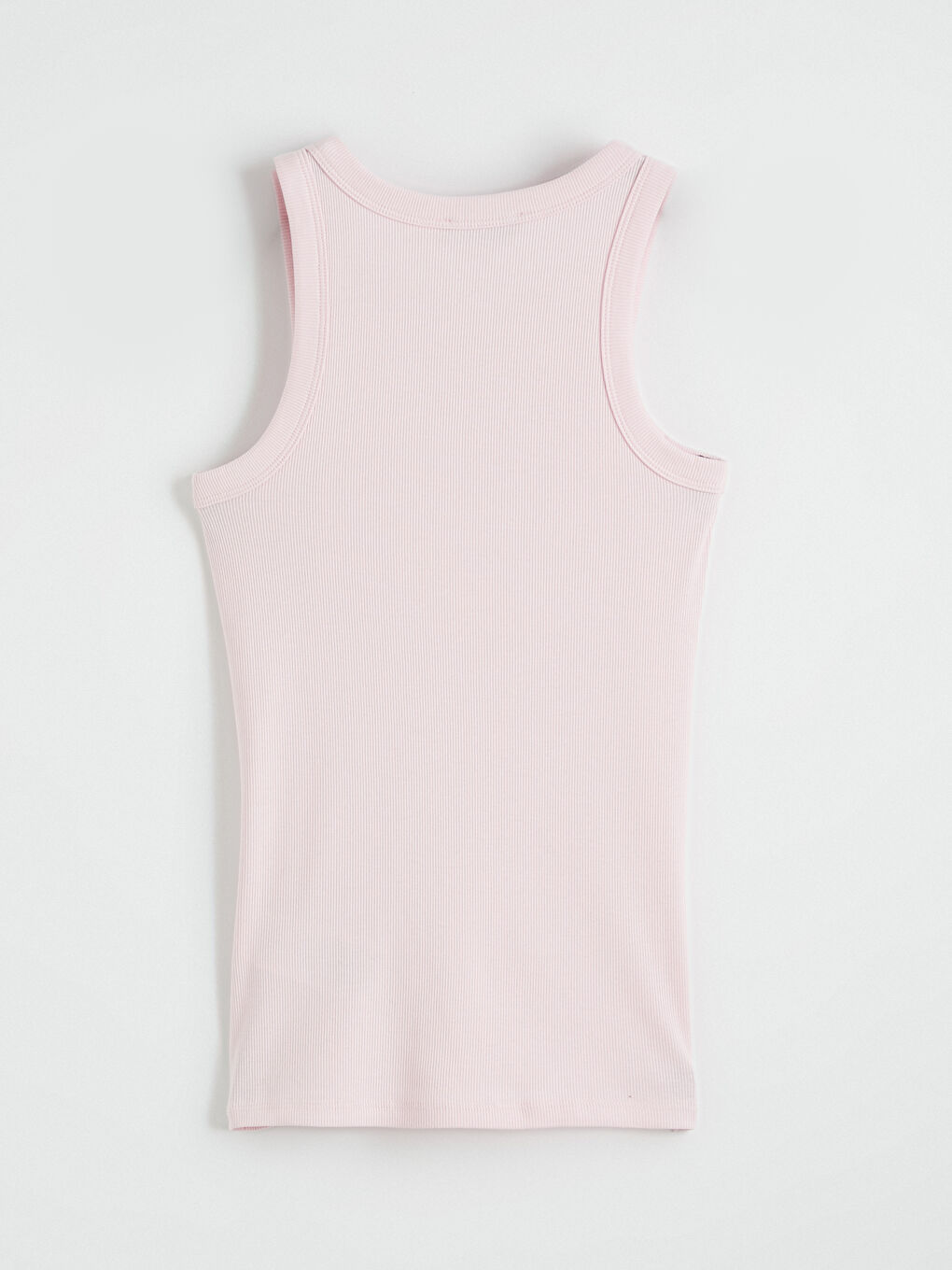 Žena RUŽIČASTA Majica bez rukava-5