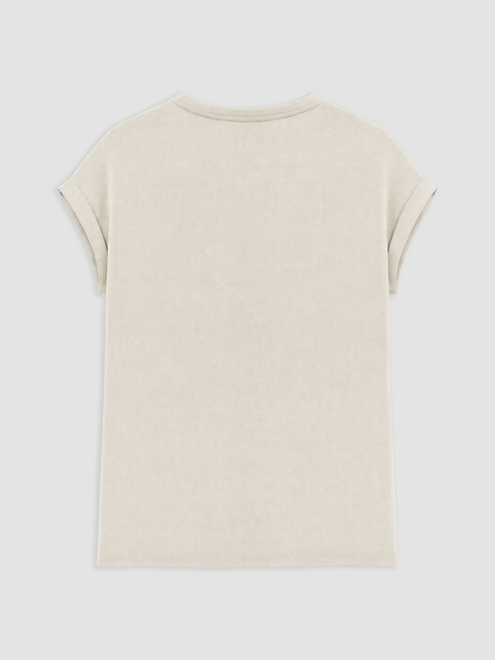 Femër E Bardhe T-shirt-1