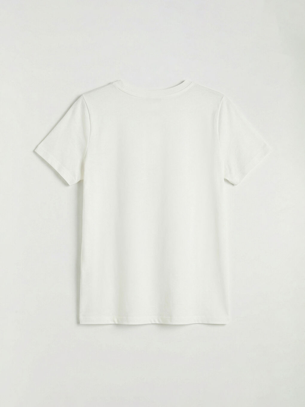 Woman ECRU T-Shirt-5