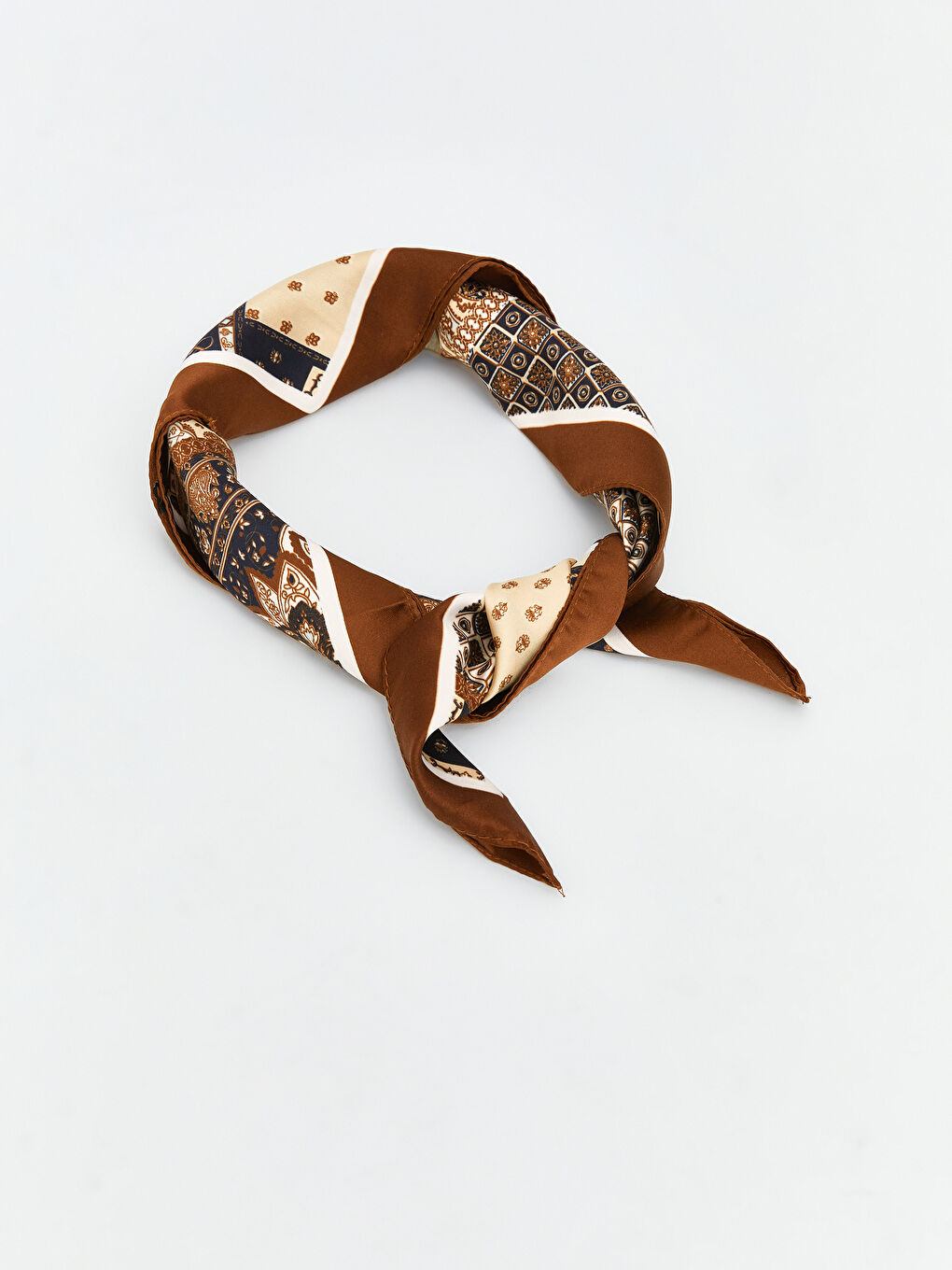 Woman Brown Bandana-1