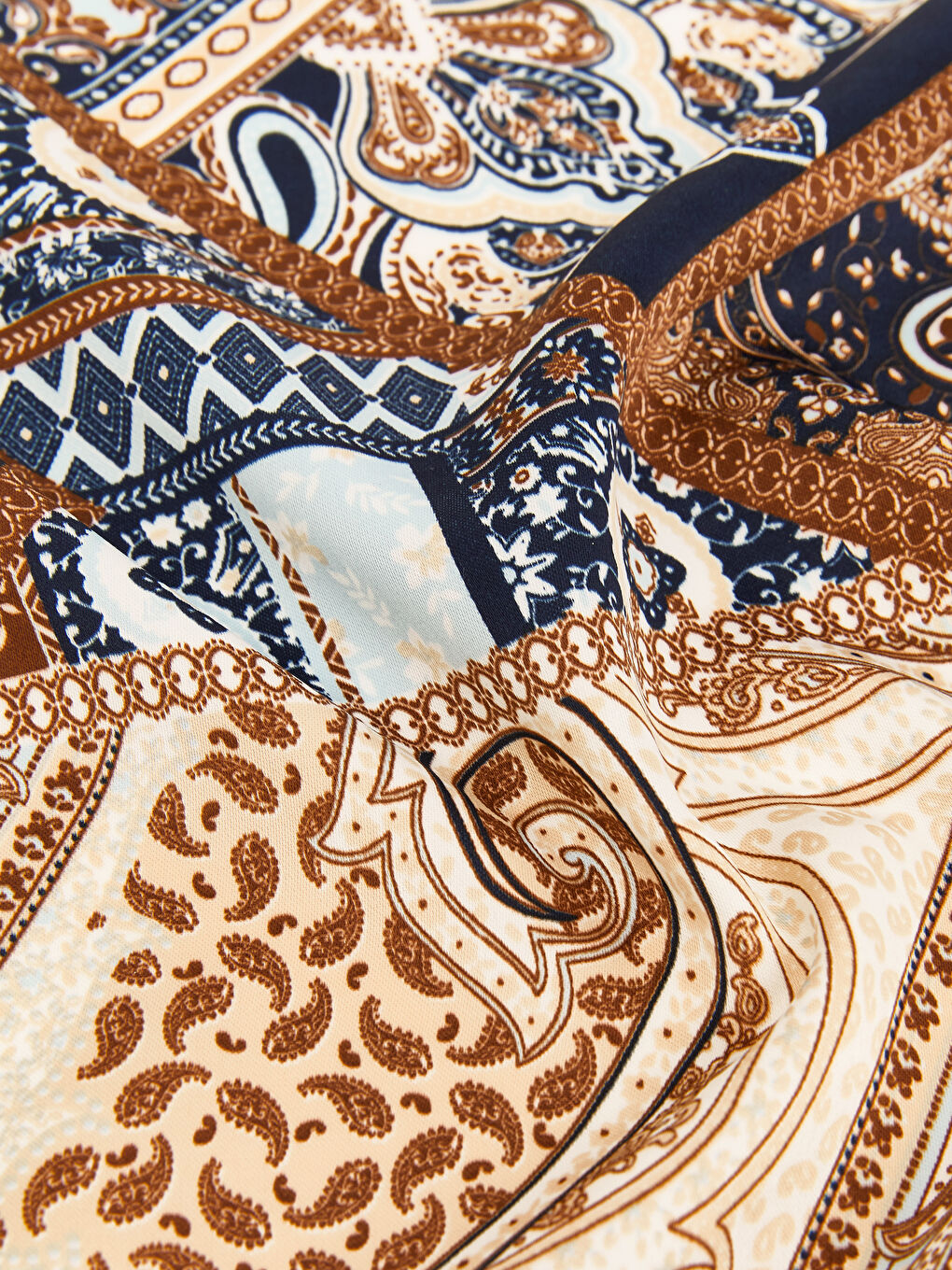 Woman Brown Bandana-3