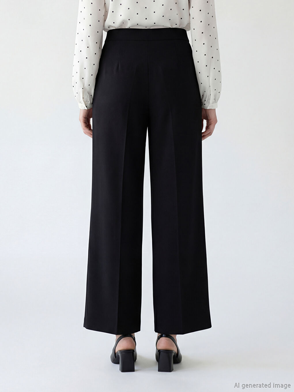 Siyah Soft Touch Modal Karışımlı Kadın Eşofman Altı-3