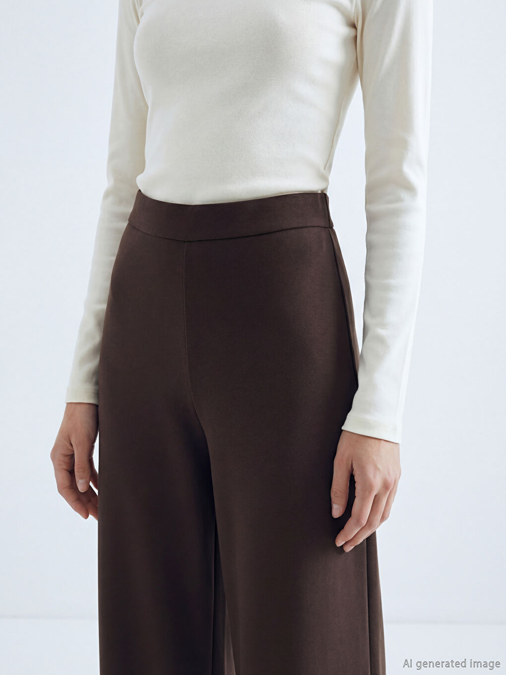 Pantalon de survêtement BRUN Femme-3