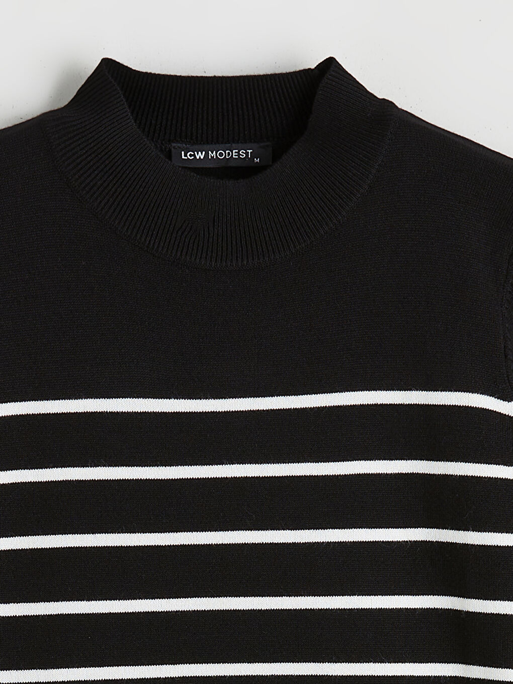 كنزة صوفية بيج امرأة-5