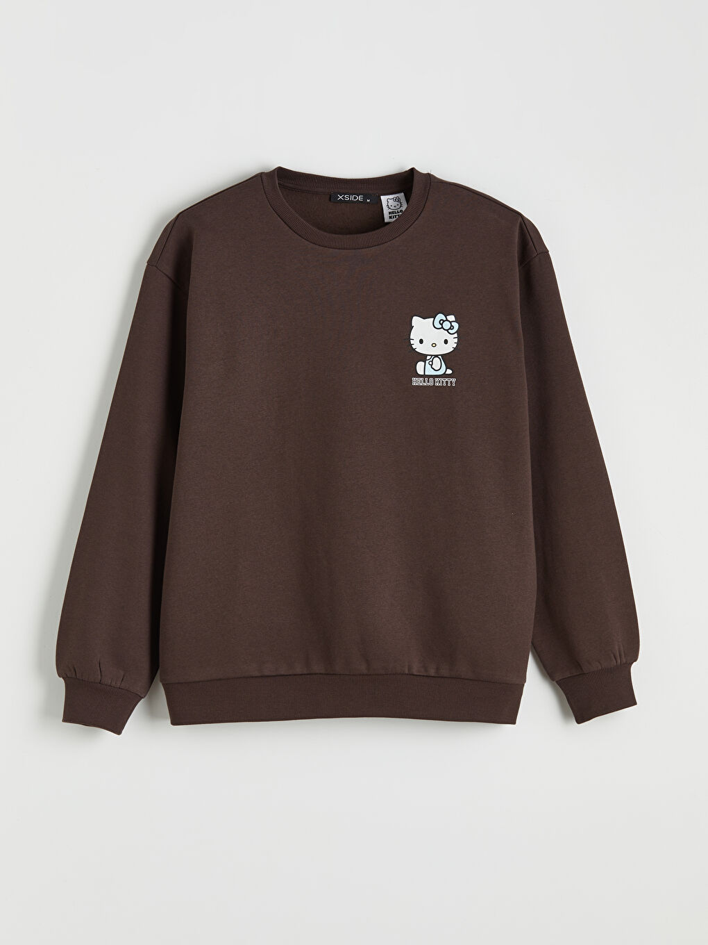 Hello Kitty Printed Women's Oversized Sweatshirt-5