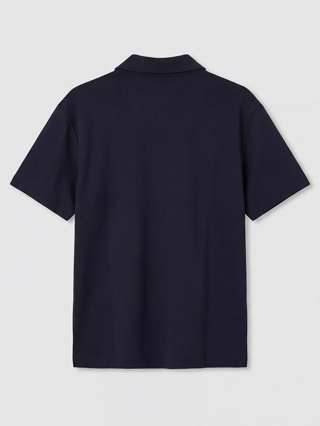 Lacivert Polo Yaka Erkek Tişört-1