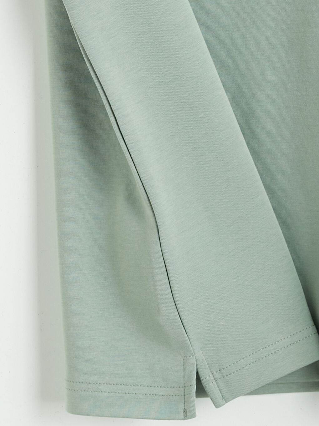 Yeşil Polo Yaka Erkek Tişört-3