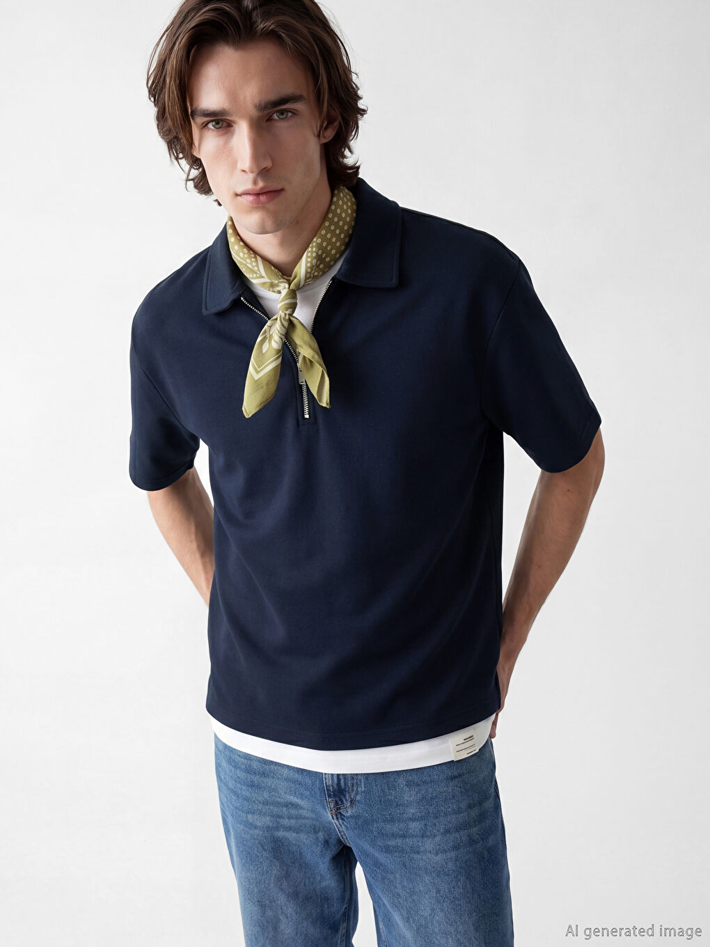 Polo Collar Men's T-Shirt