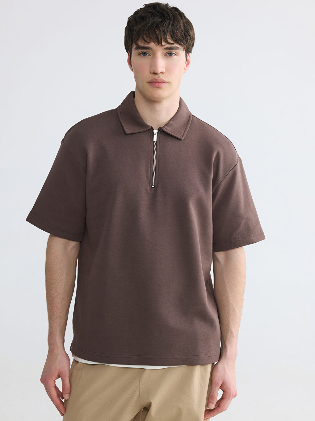 Polo Collar Men's T-Shirt