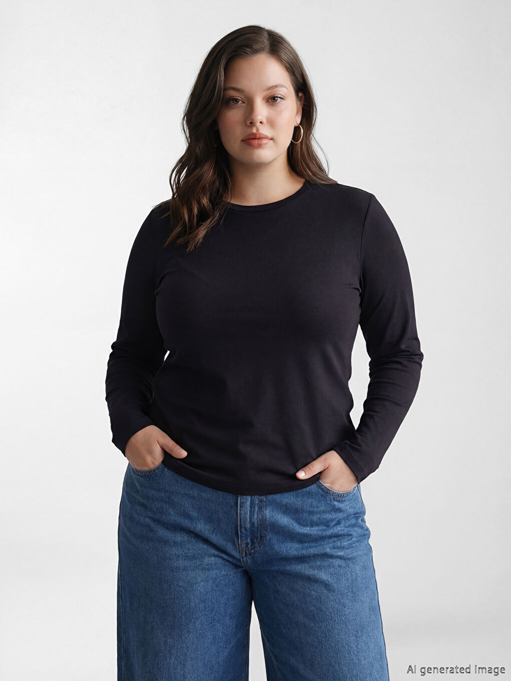 Bisiklet Yaka Soft Touch Kadın Body-1