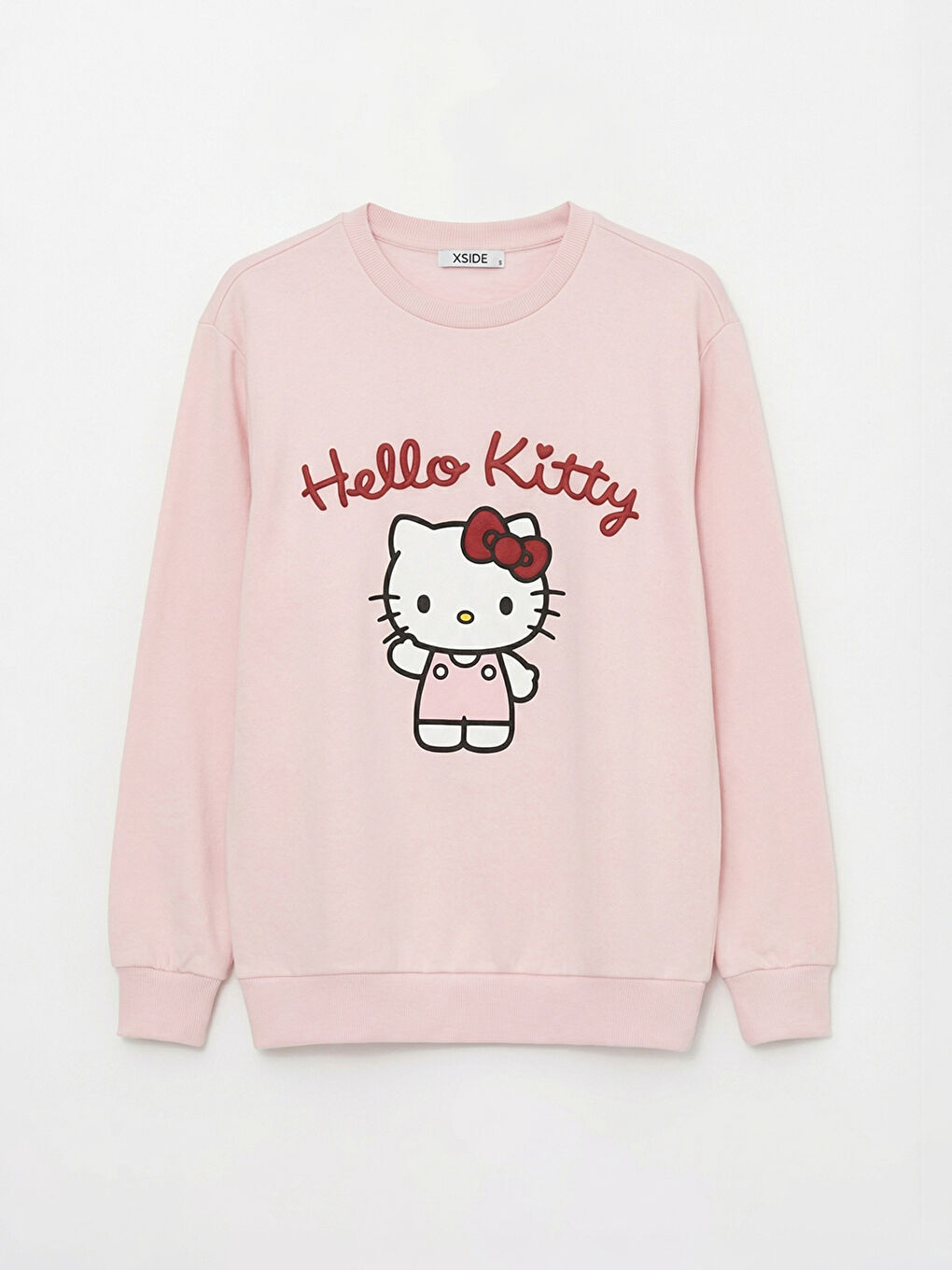 Hello Kitty Printed Women's Oversized Sweatshirt-4