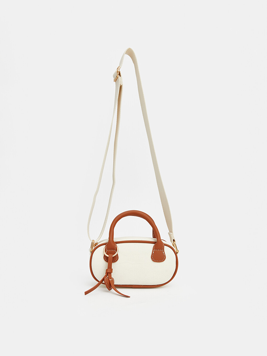 Faux Leather Girls' Shoulder Bag