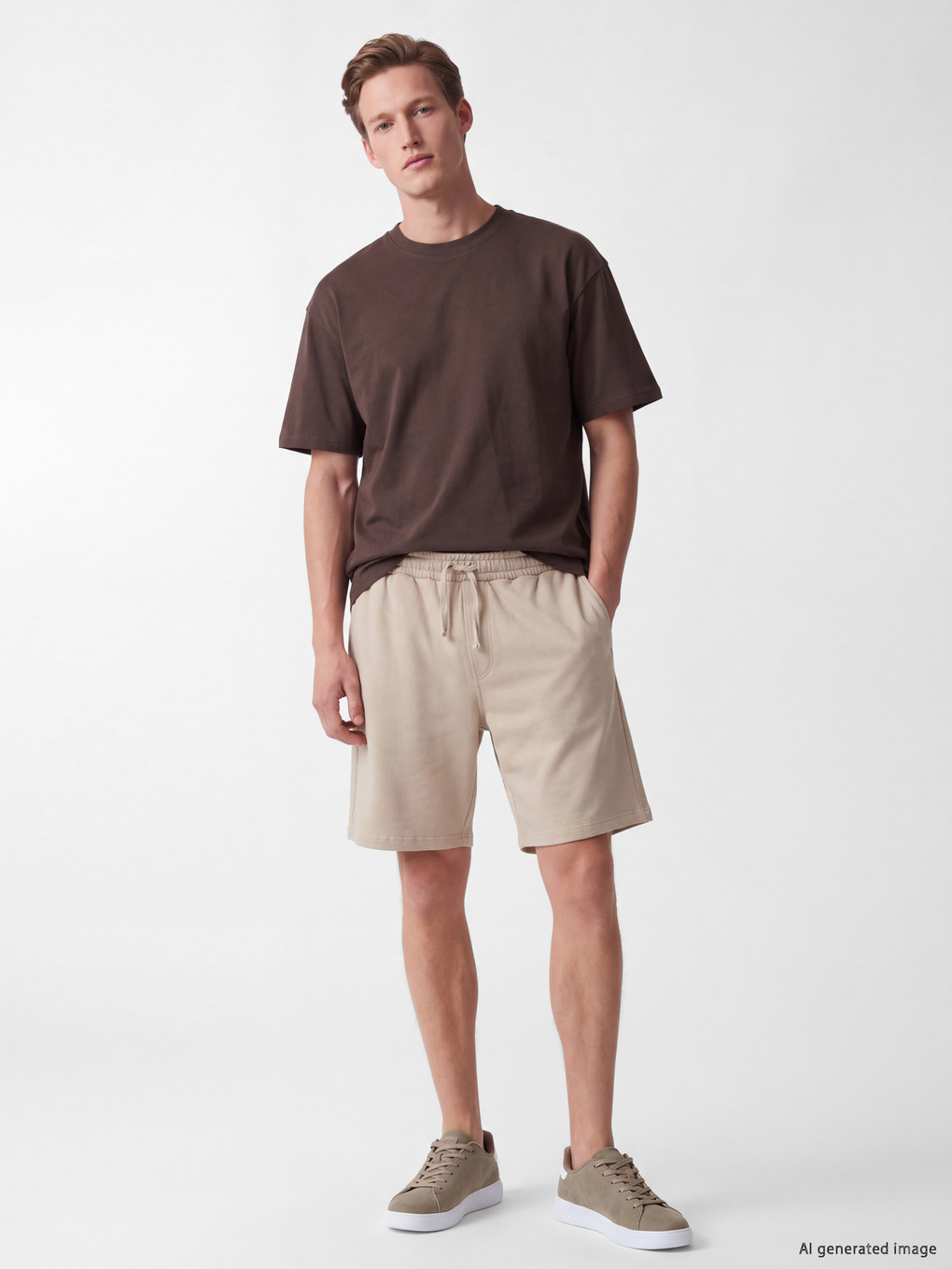 Regular Fit Interlock Men's Shorts