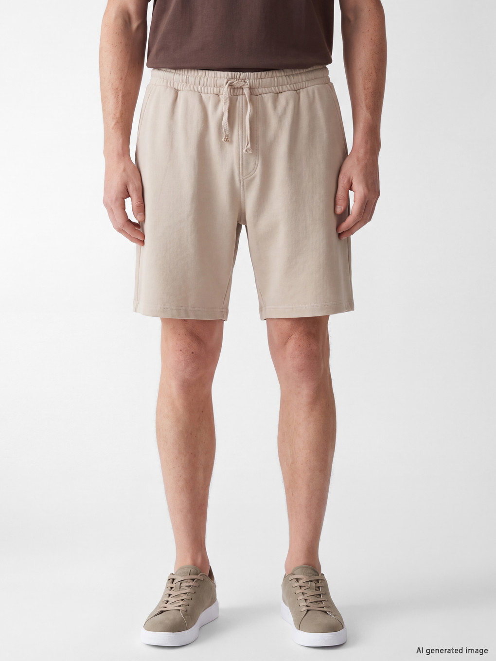 Regular Fit Interlock Men's Shorts-1
