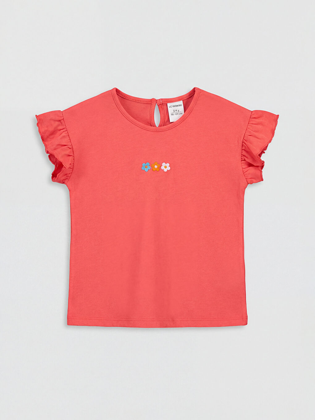 تي شيرت بناتي بكشكشة 2 قطع-1