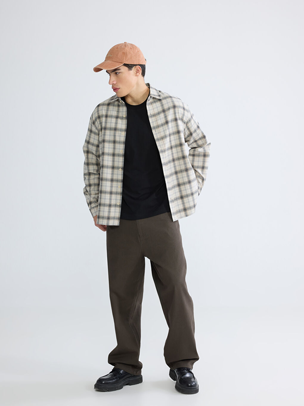 Regular Fit Plaid Men's Lumberjack Shirt-1