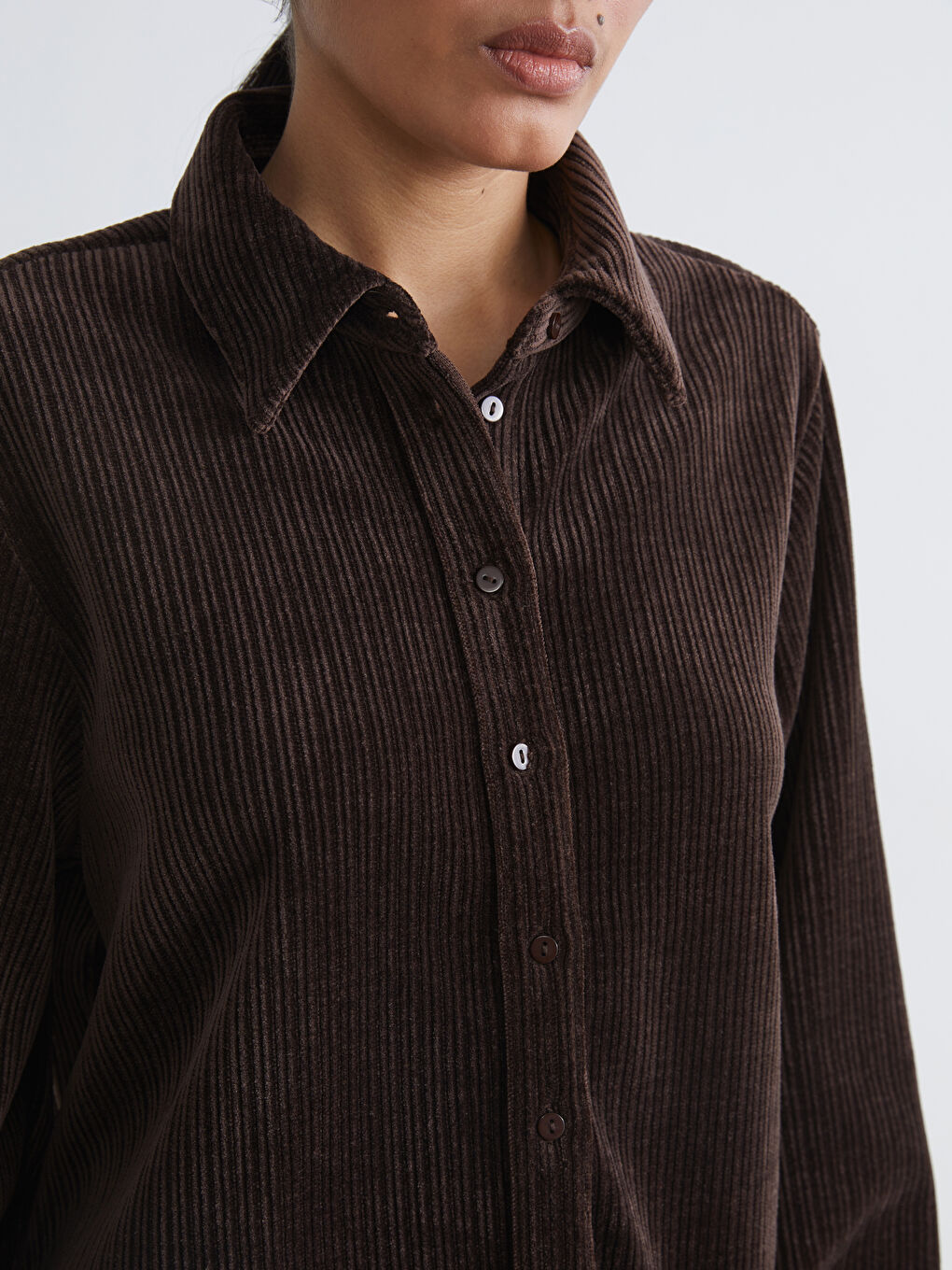 Chemise BRUN Femme-2