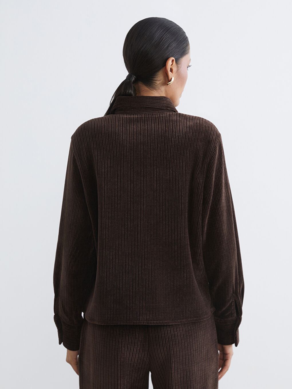 Chemise BRUN Femme-3